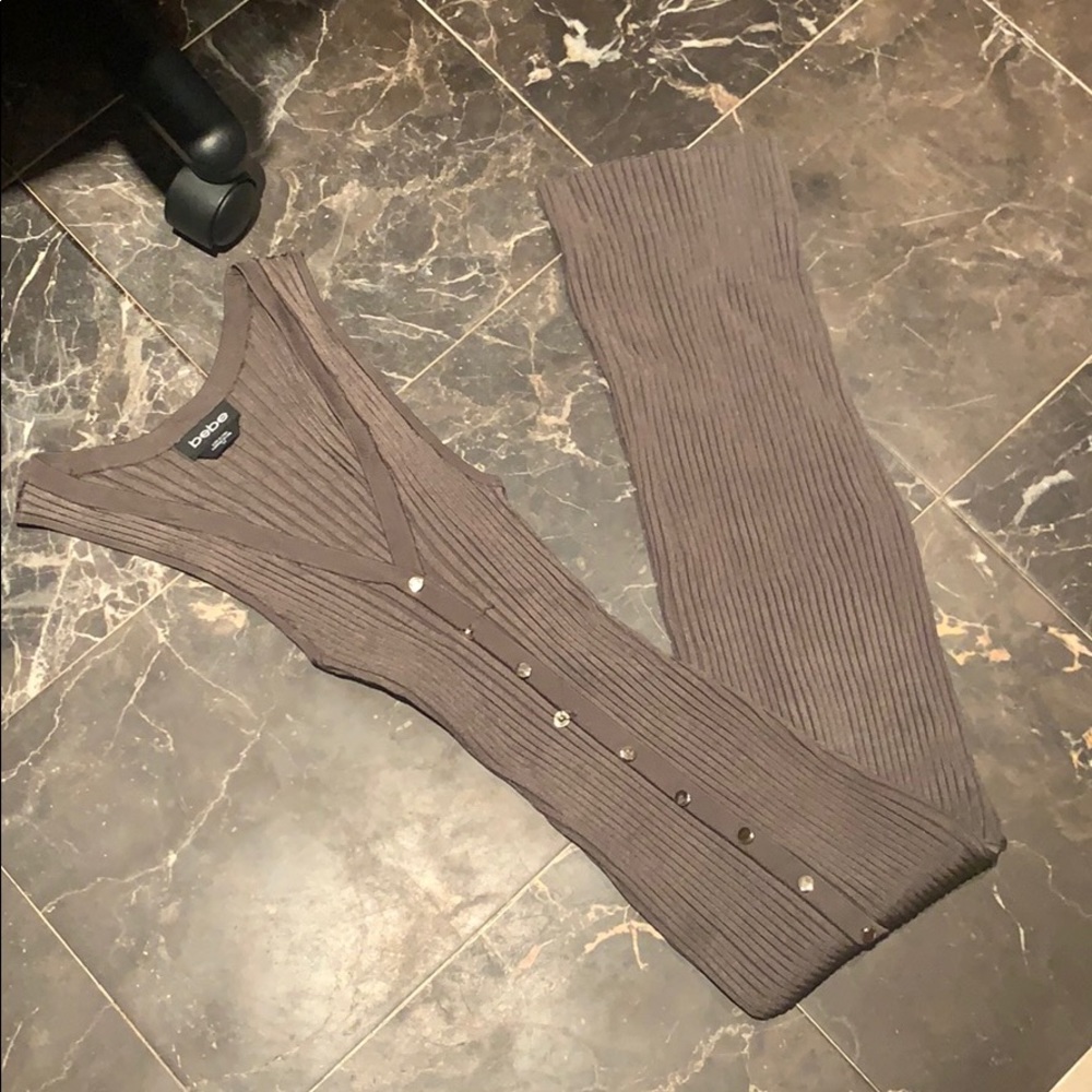 Military Green Midi Dress